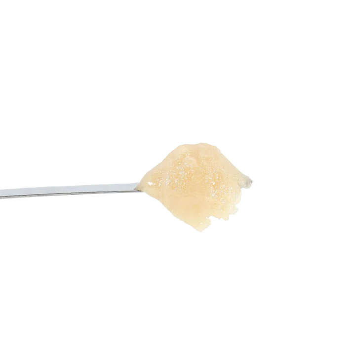 Gay Frog 70-119u live rosin dab tool close up West Coast Alchemy Water Boyz